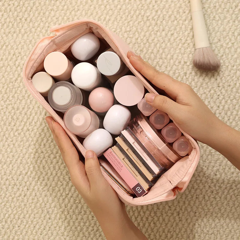 New Simple and Fashionable Makeup Storage Bag, Travel Lipstick and Skincare Products, Large-capacity Wash and Carry Bag Zpaxo