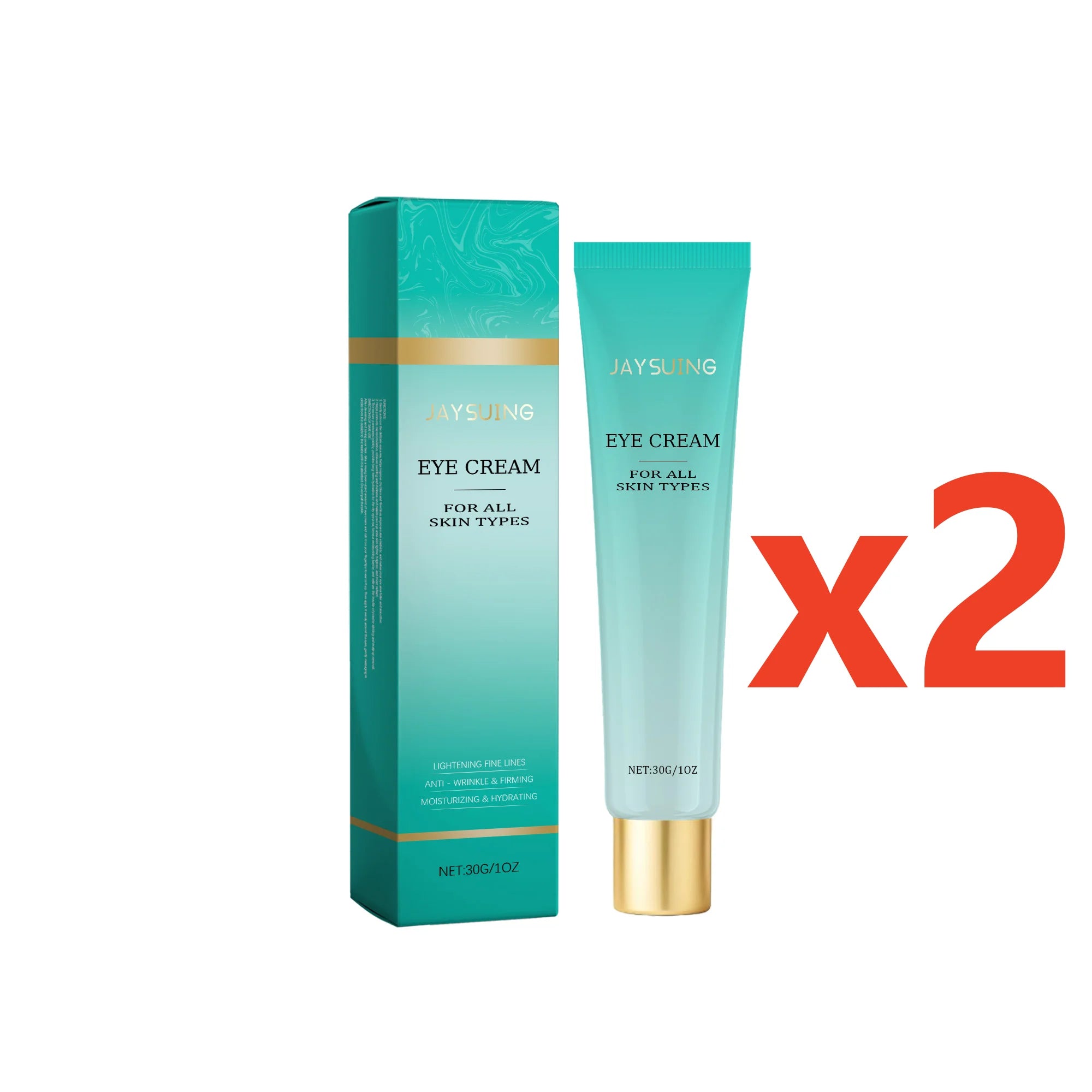 Jaysuing Anti-Aging Eye Cream – Dark Circles & Fine Lines 30g Anti-Aging Eye Cream Zpaxo 2x30g boxed 30g