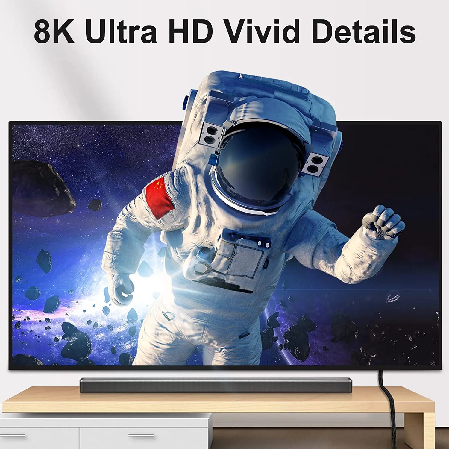8rK DP Cable 2K 240Hz HDR Video Audio High Refesh Rate Picture For Gaming Monitor Computer Gaming Setup Video Cable Accessories Zpaxo