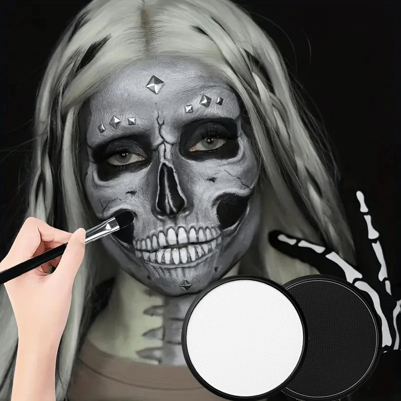 Clown Face Paint Makeup Body Water Based Adults SFX Joker Zombie Zpaxo