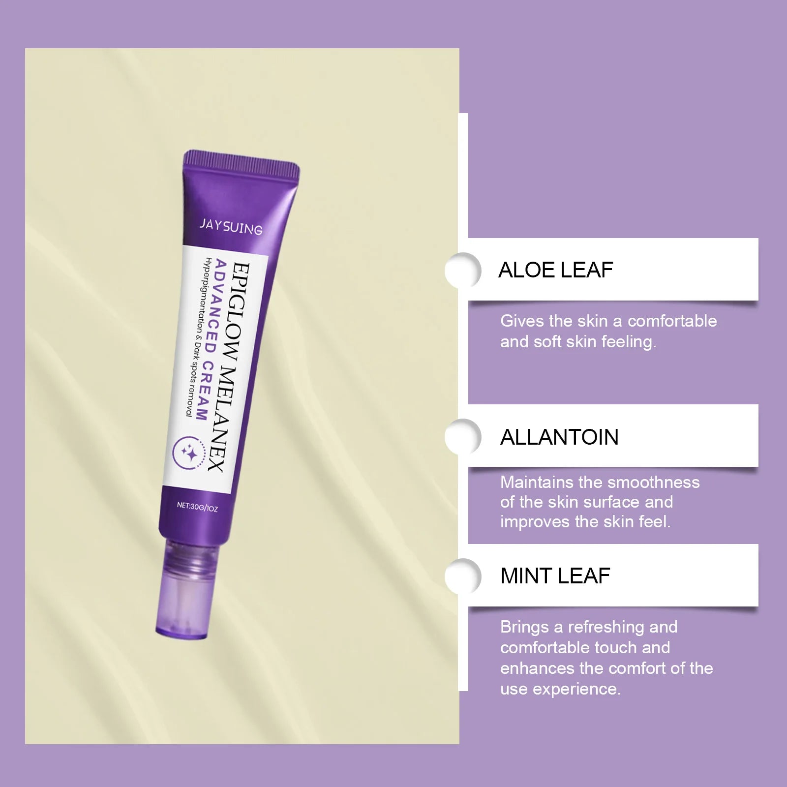 Jaysuing Dark Spot Remover Cream – Brighten & Anti-Aging 30g Dark Spot Face Cream Zpaxo