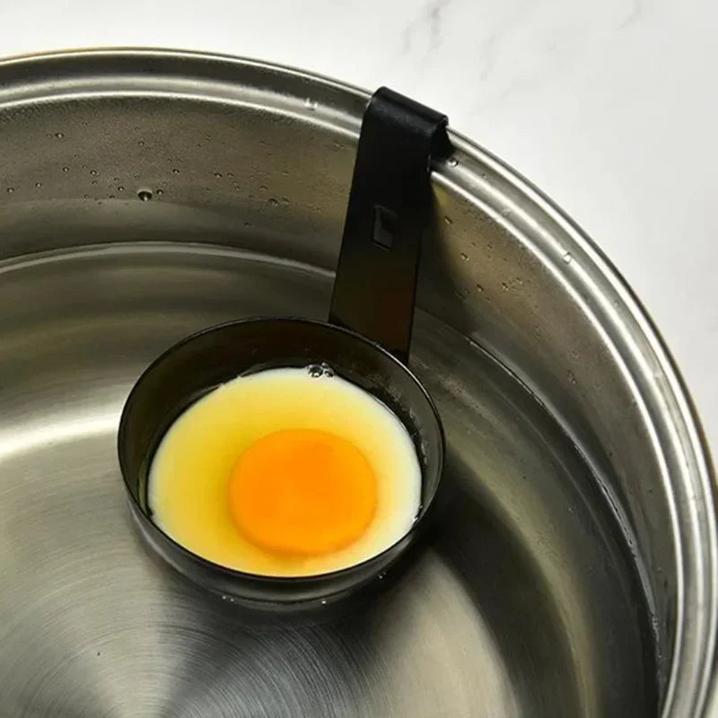 1-2pcs Stainless Steel Poached Egg Cup Poaching Cups High Temperature Resistance Egg Cup Kitchen Tools Egg Boiler Cooking Cups Zpaxo