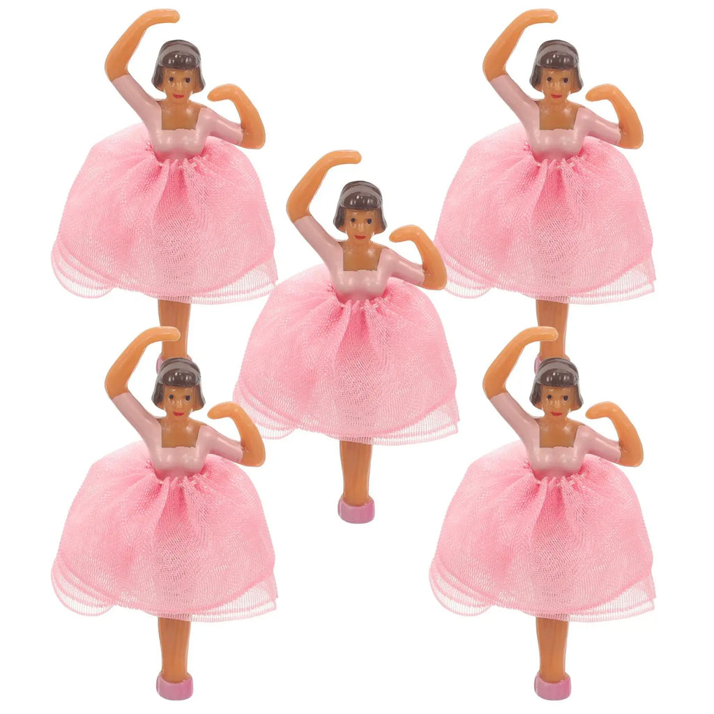 Music Box Accessories Golden Pink Skirt Princess Ballet Dancer