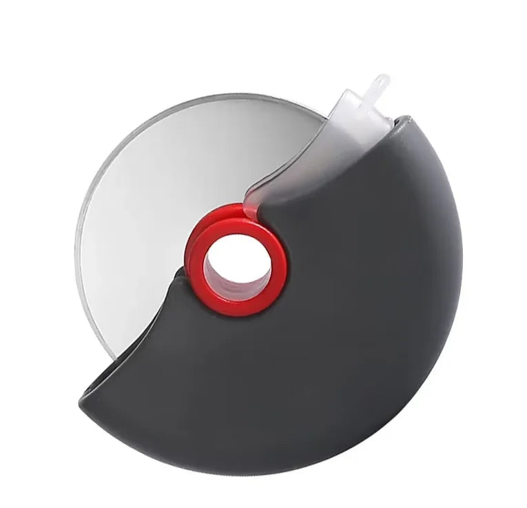 1pc Pizza Cutter Wheel with Protective Blade Cover Premium Stainless Steel Pizza Slicer for Pizza, Bread, Pastry, Waffle Zpaxo 1pc 1
