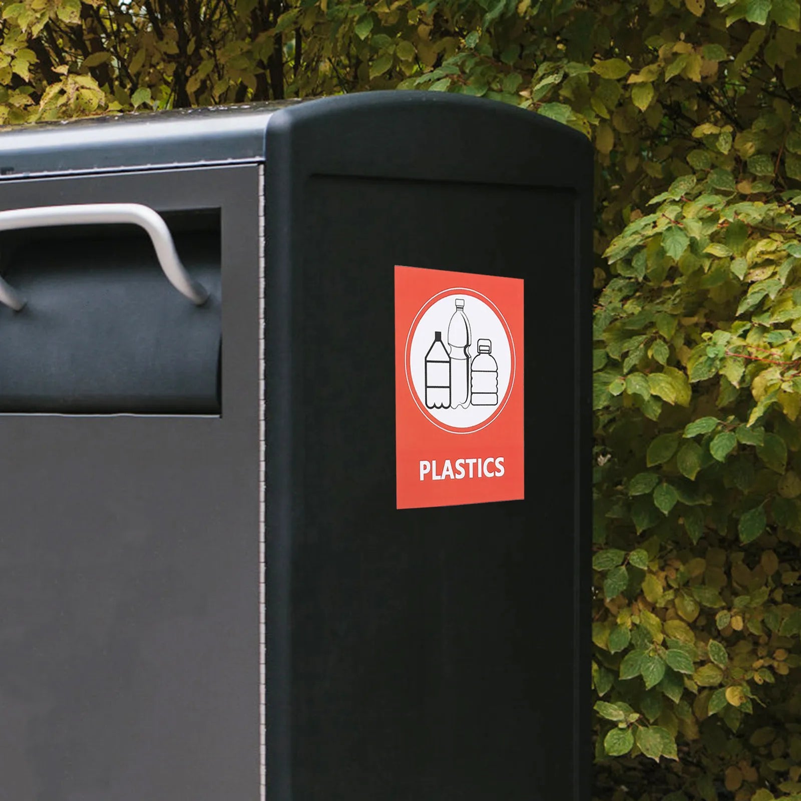 Recycle Stickers Trash Bins Self-adhesive Waterproof Fade Resistant