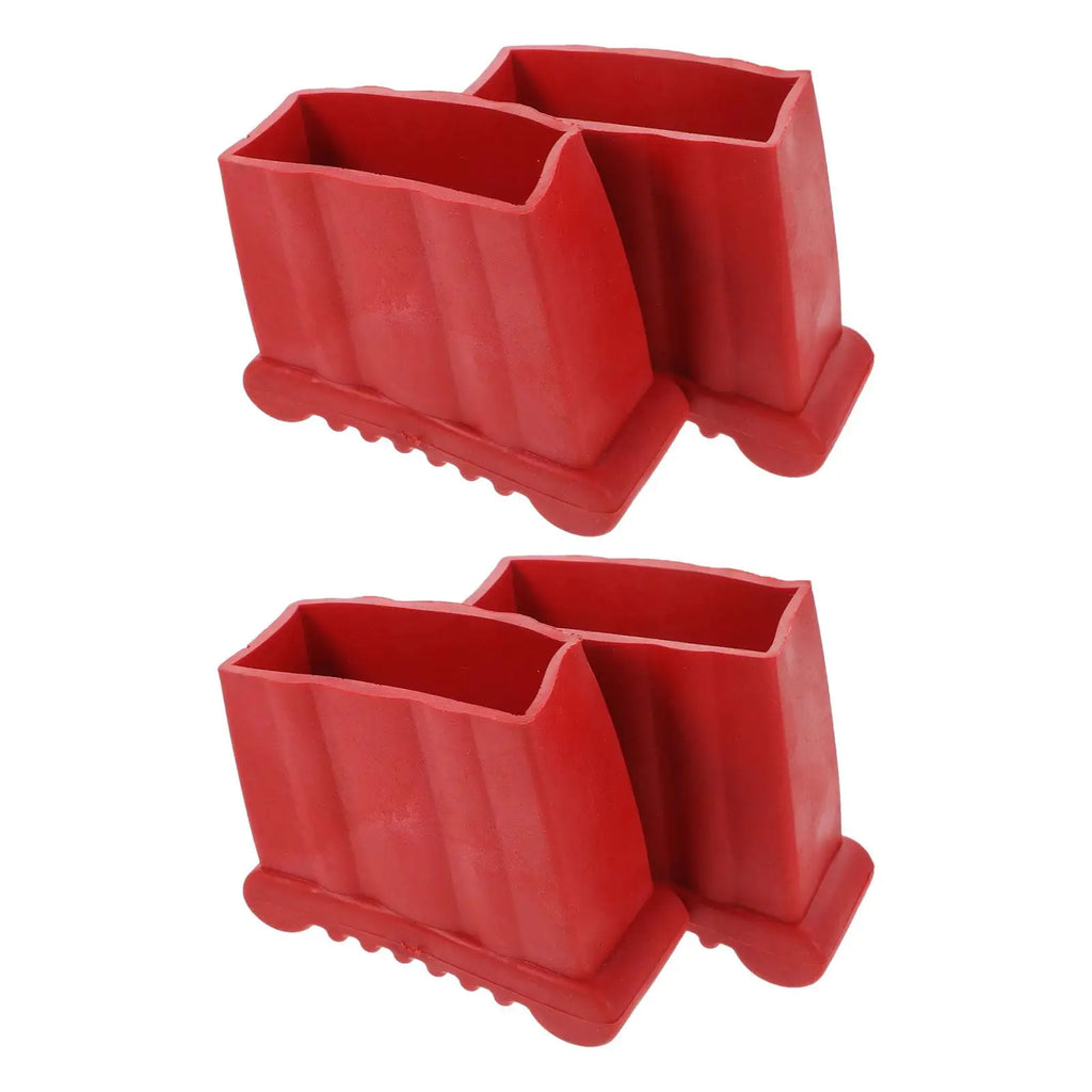 4x Ladder Feet Covers Universal Replacement Durable Security Bumper Extension Ladder Covers Ladder Accessories Zpaxo