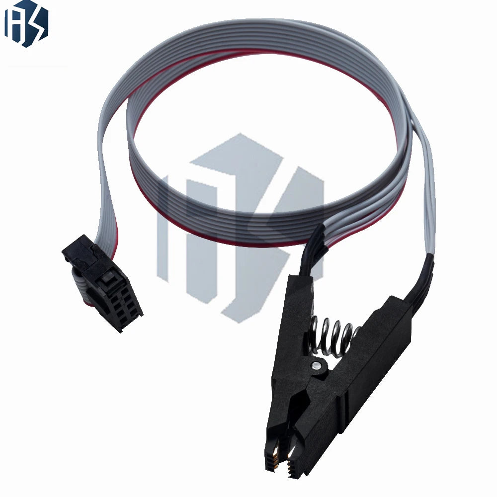 SOIC8 SOP8 Test Clip Gold-plated Spring-loaded 93C46 25C64 24LCxx Zpaxo
