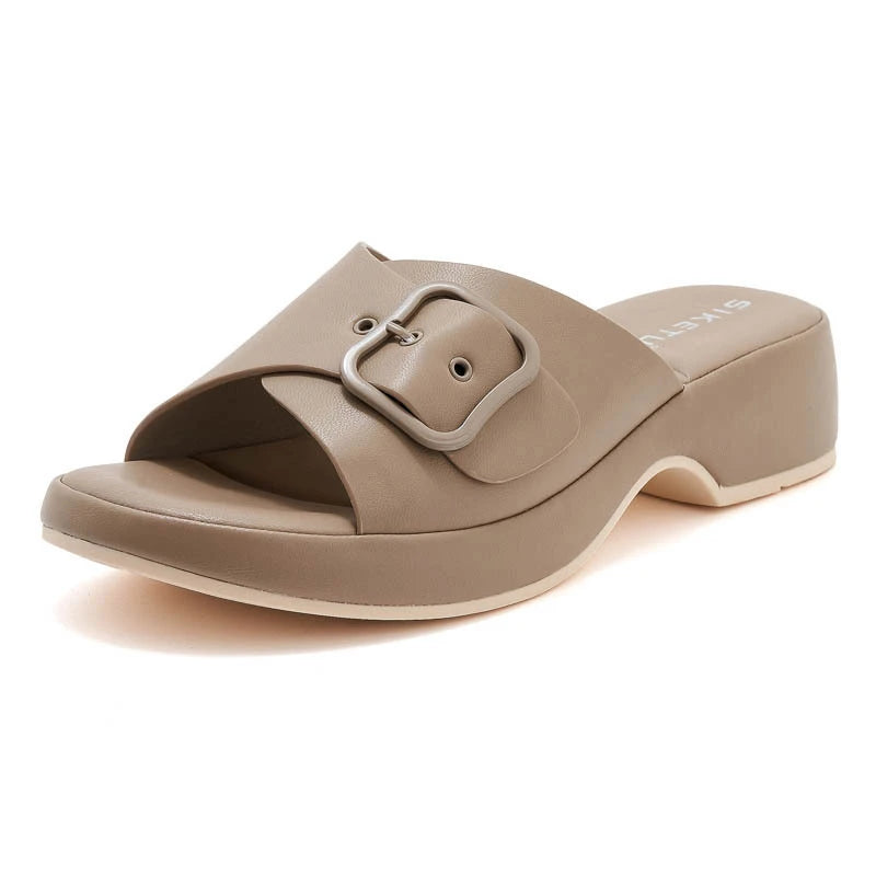 Spring Summer Casual Metal Sandals Women Lightweight Non-slip Beach Zpaxo