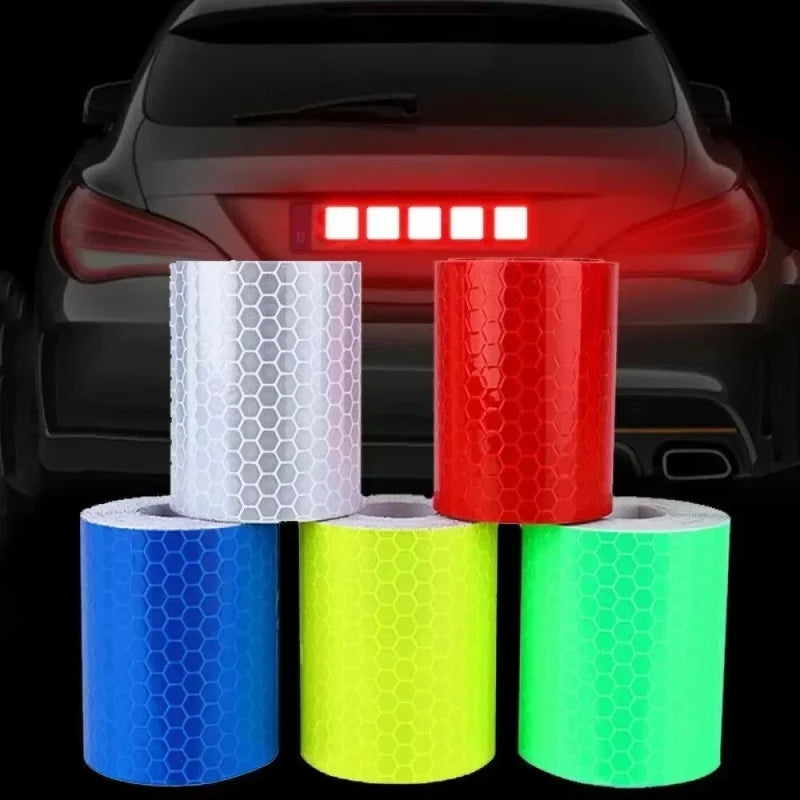 Car Reflective Safety Tape Strip Sticker – 5cm x 1M Decal