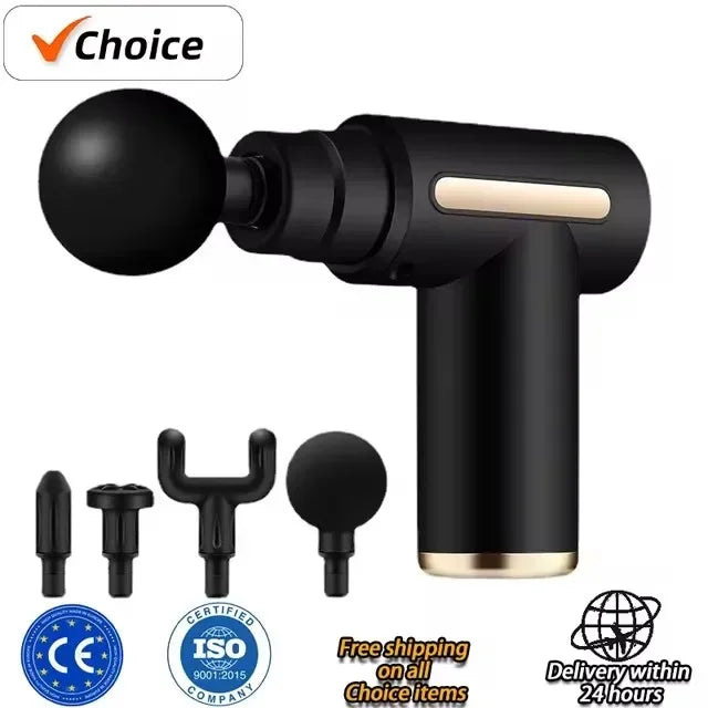 Portable Massage Gun Deep Tissue Wireles Fascia Lightweight