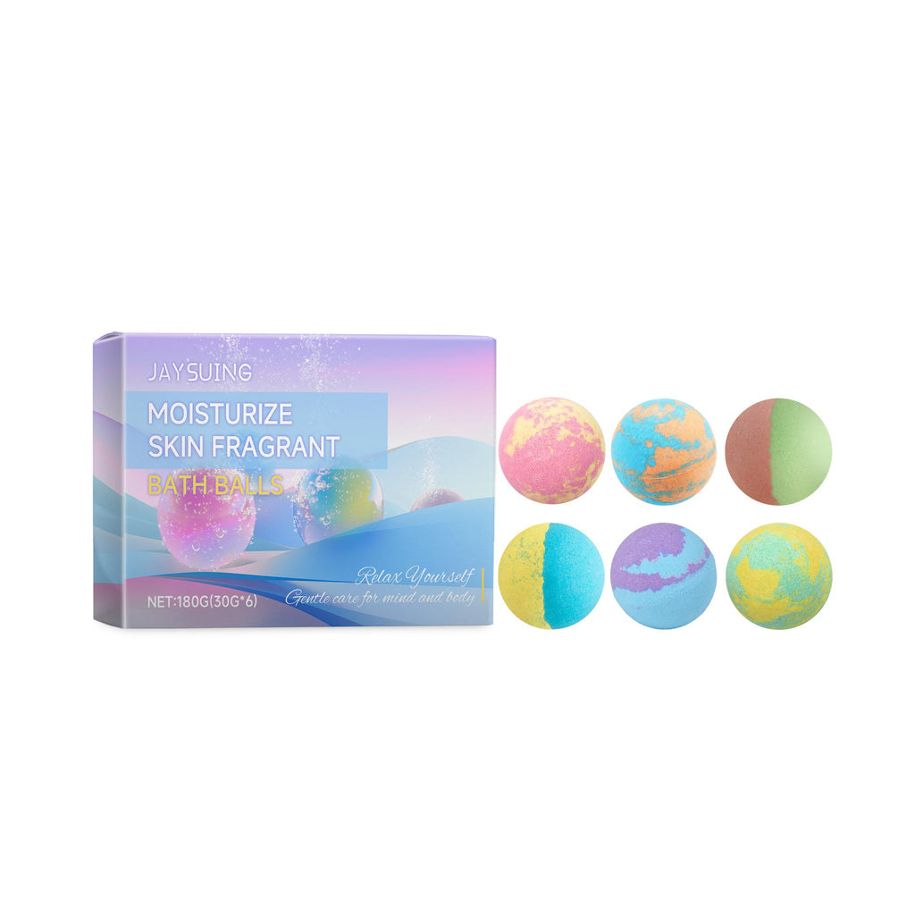 Aromatherapy Bath Bombs Set – Moisturizing & Relaxing 6 pcs Aromatherapy Bath Bombs Zpaxo 6pcs Boxed