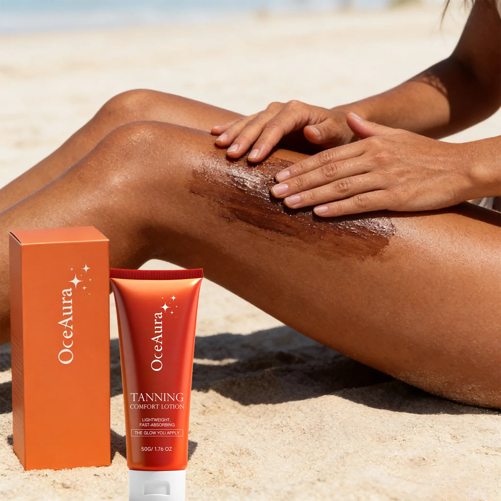 Nourishing Body Lotion Self Tanner Natural Glow Hydrating Sun Kissed Fast Drying Streak Free Long Lasting Moisturizing 50ml DHA Zpaxo
