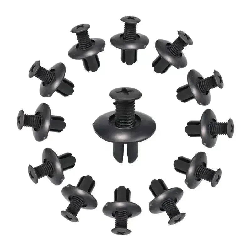 Universal Car Plastic Rivet Fastener Clips – 20 to 120 Pcs Set