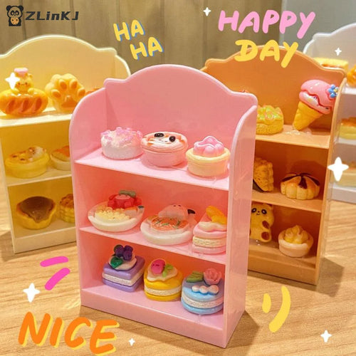 1 12 Dollhouse Miniature Supermarket Shelf Display Stand Storage Rack Zpaxo
