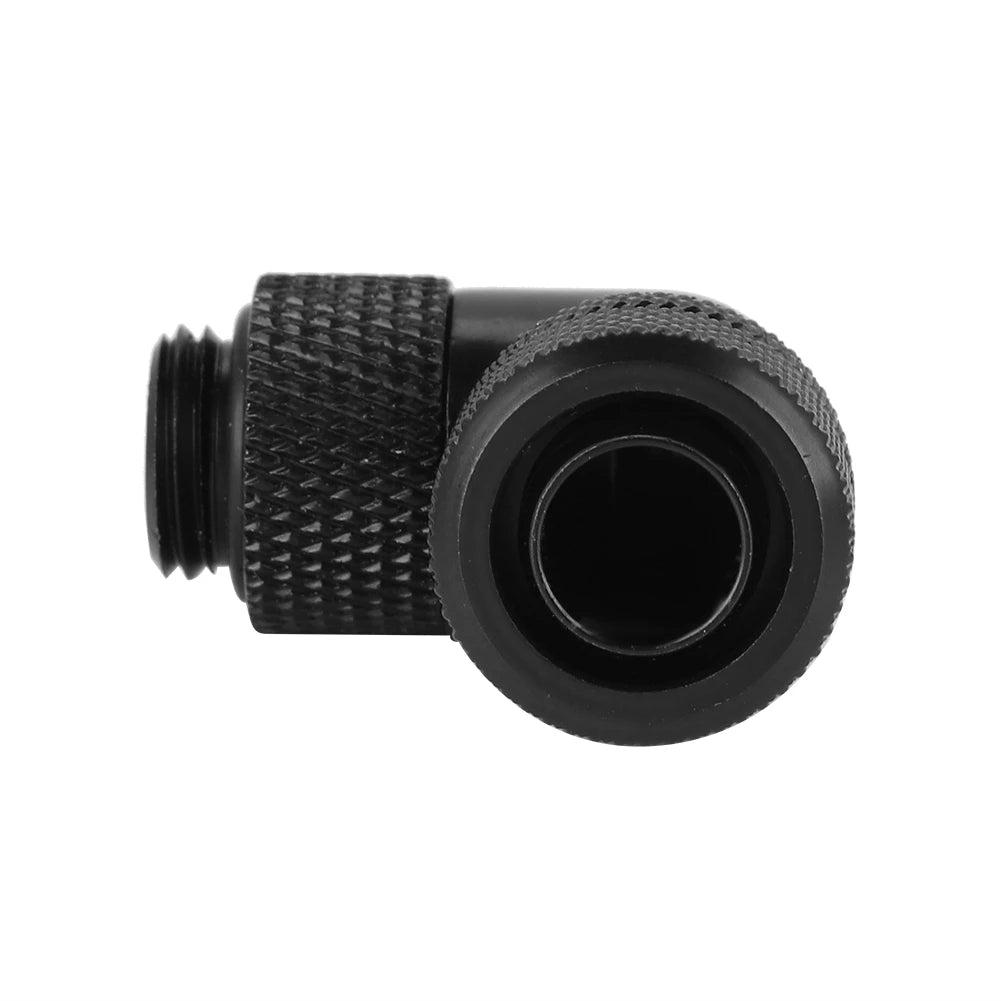 Elbow Water Cooling Fitting G1/4 Thread Water Cooling Fitting Thin Tube 90° Right Angle Elbow Zpaxo