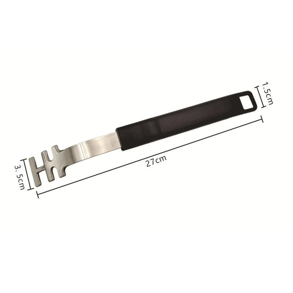 Stainless Steel Grill Grate Lifter – Anti-Scald BBQ Tool Grill Grate Lifter Zpaxo