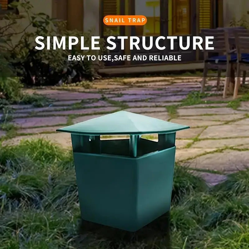 [High-Quality Snail Trap] Durable High-Quality Snail & Slug Trap - Safe Plastic Cage for Vegetables and Flowers Zpaxo