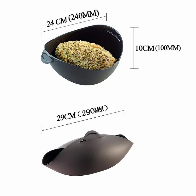 Silicone Bread Baking Pan Food Grade Cake Bakeware Baking Tools Pot Mold Silicone Steamer Maker Bread Pastry Cooking Tool Bowl Zpaxo