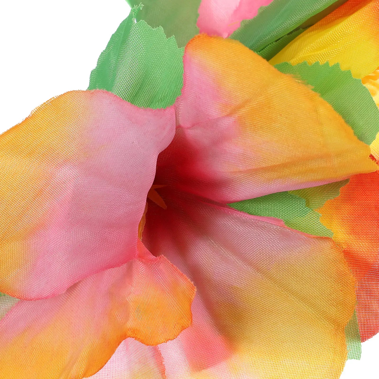 2Pcs Hawaiian Flower Headbands Vibrant Silk Flowers Comfortable Fit Perfect for Beach Party Hair Styling Accessories Zpaxo Default Title