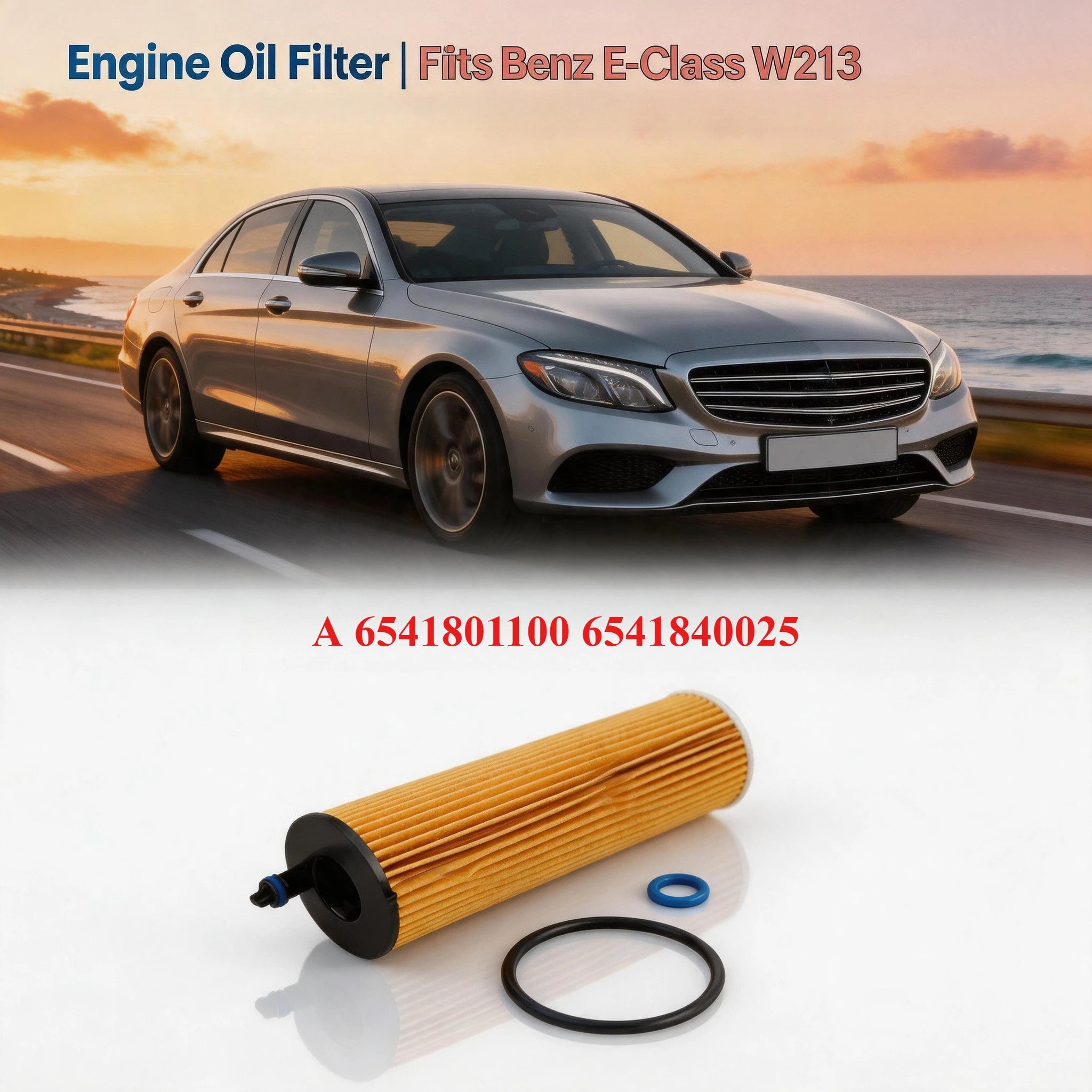 Engine Oil Filter A6541801100 HU6020Z – Mercedes C & E-Class