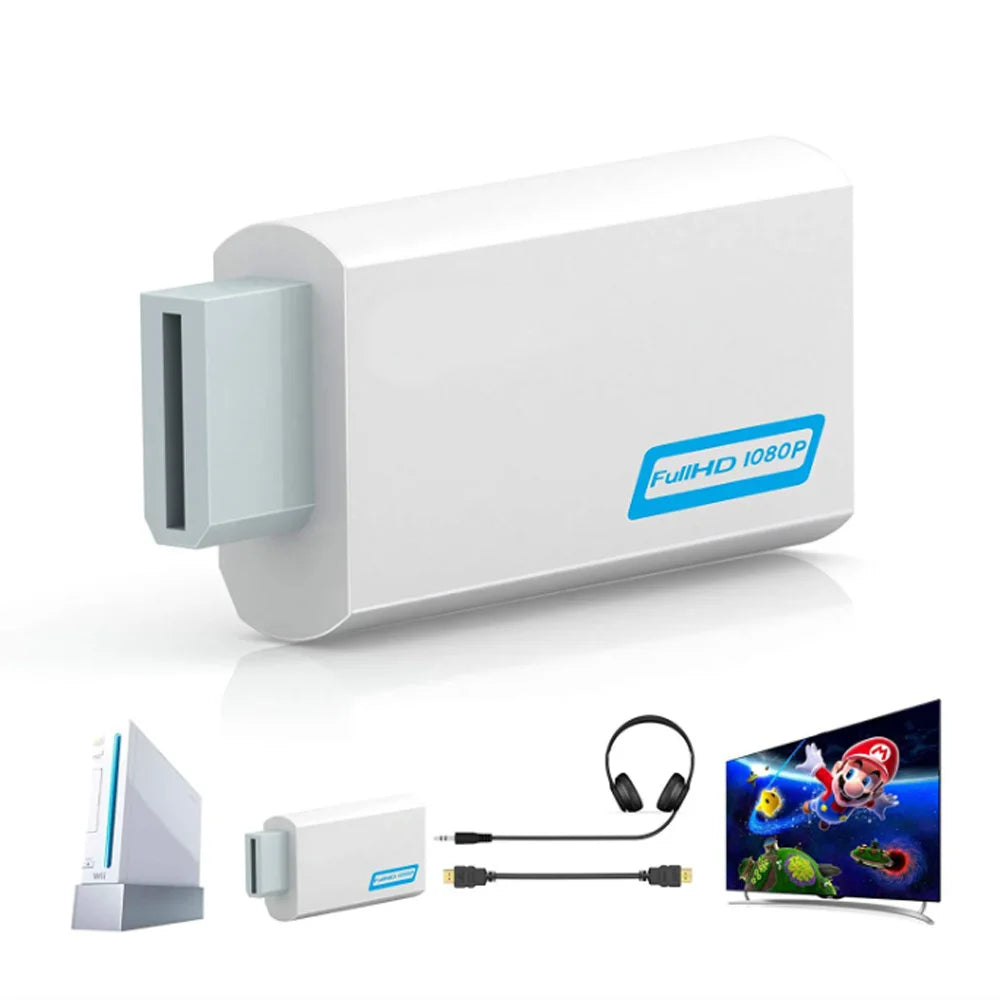 Full HD 1080P HDMI Compatible Converter Adapter Audio HDTV Monitor Zpaxo