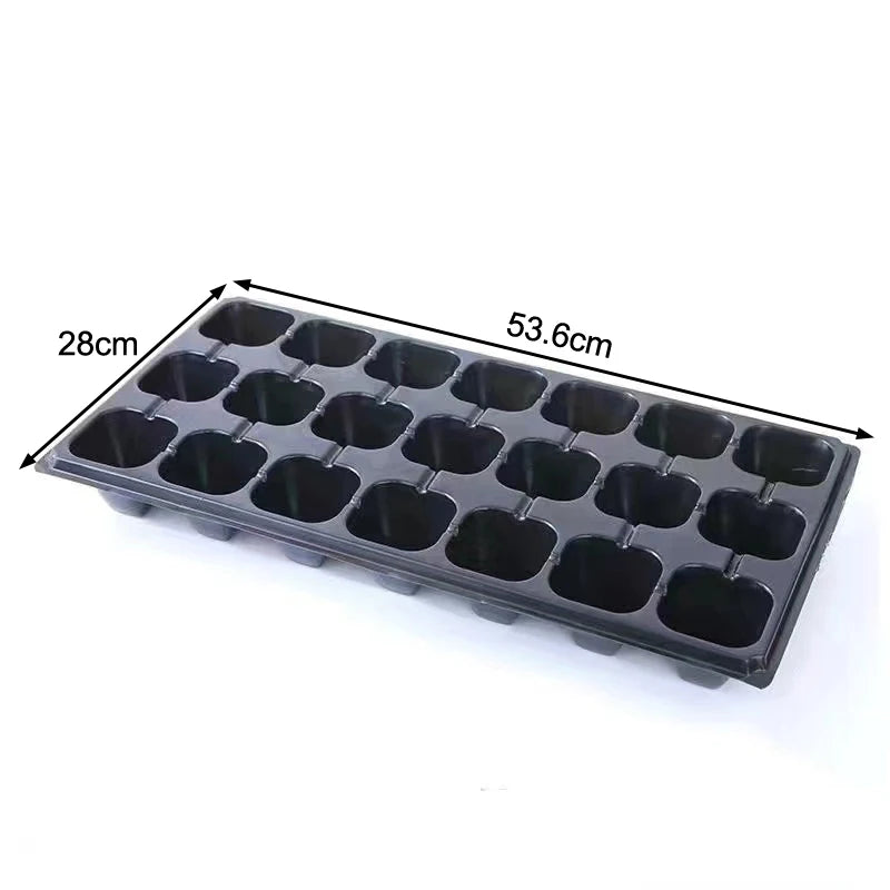 10 Plastic Seedling Trays Garden Efficient Germination Ideal Flower Zpaxo