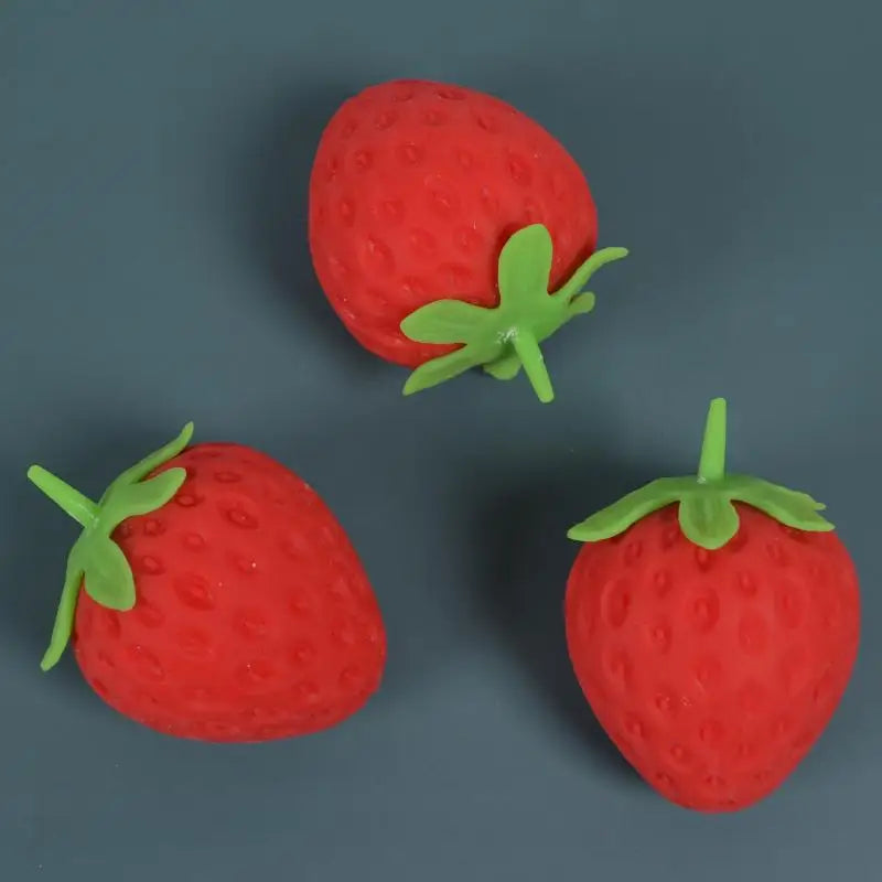Strawberry Slow Rising Squeeze Toy – Squishy Fidget for Kids
