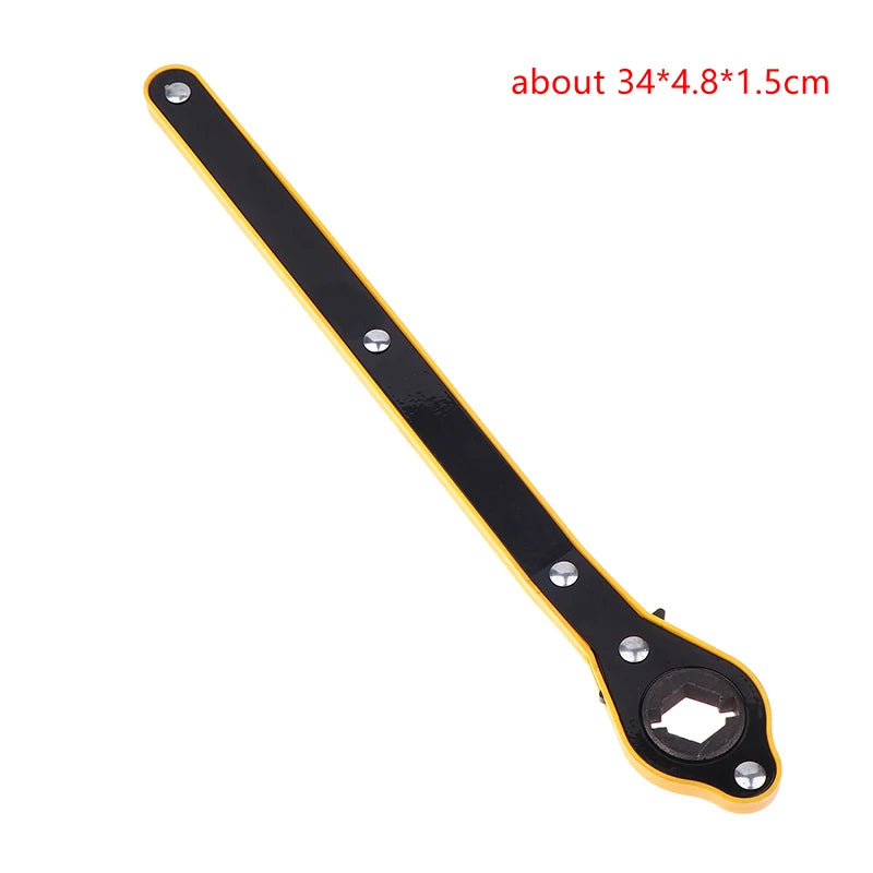 Compact Tire Removal Tool – Cross Ratchet Wrench & Car Jack