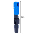 10-Pack SC/UPC Single-Mode Fiber Optic Quick Field Connectors