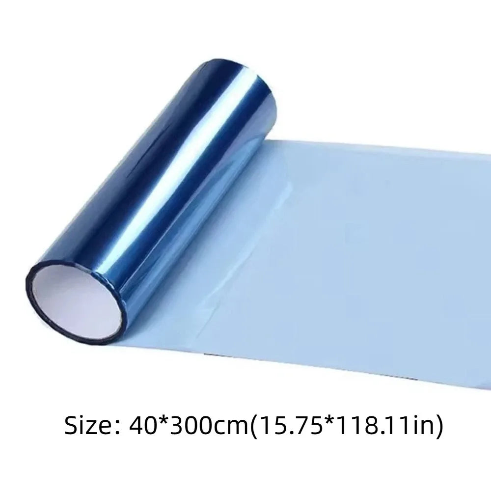 Self-adhesive Car Headlight Tint Film Change Light Transmission Zpaxo