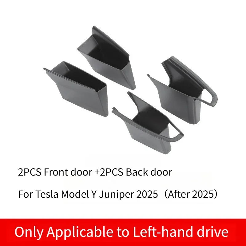 Tesla Model Y/3/3+ Juniper 2025 Door Handle Storage Box Set