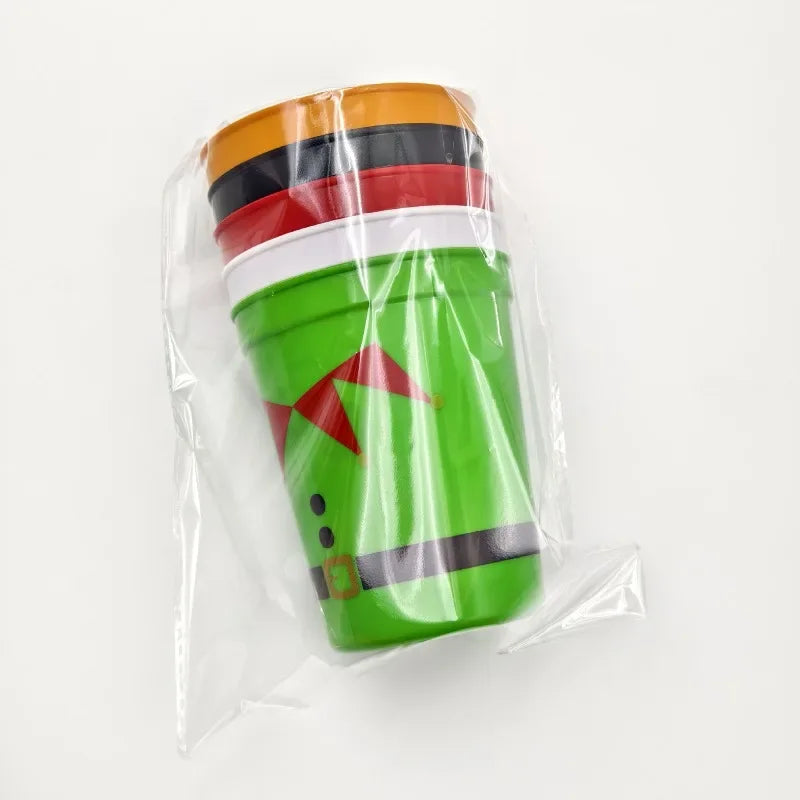 16 oz Reusable Christmas Plastic Party Cups – Stadium Style Reusable Party Cups Zpaxo