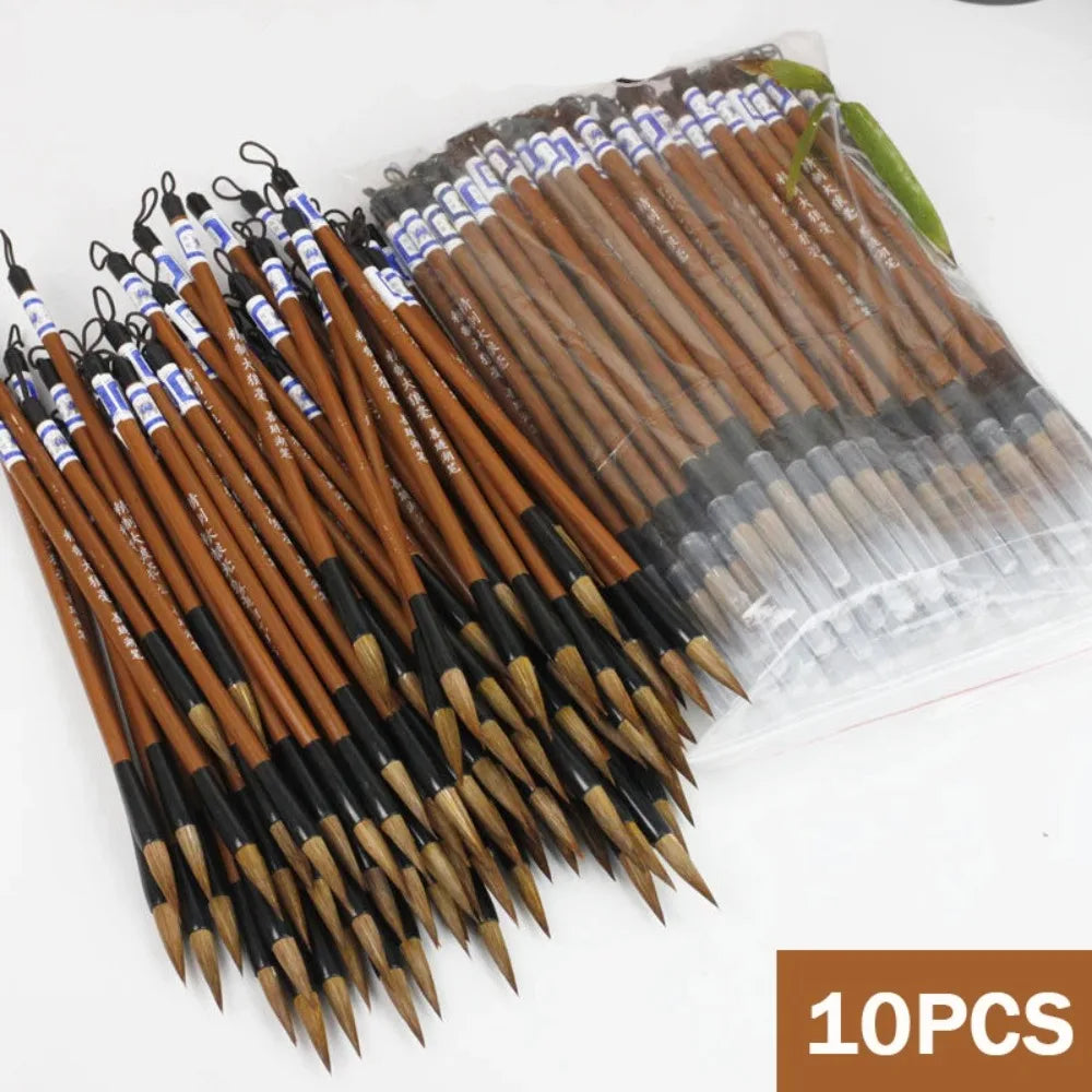 Traditional Chinese Writing Brush White Clouds Pen Calligraphy