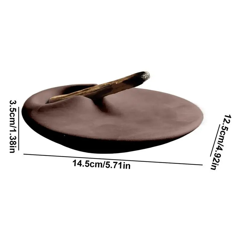 Palo Santo Holder Practical Ceramic Sage Incense Burner Handcrafted