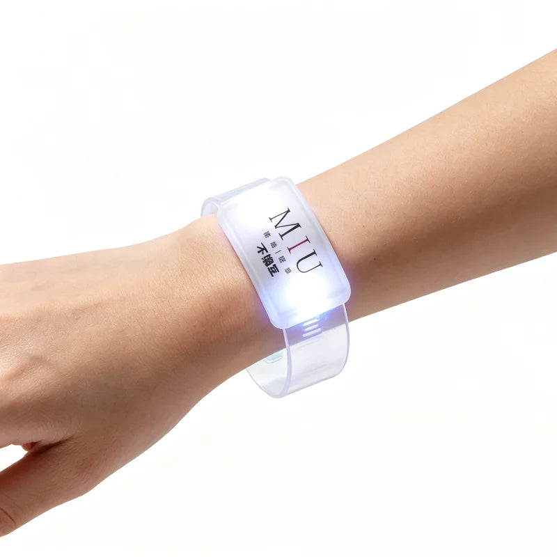 Customized Led Bracelet Glow Perfect Weddings Birthday Parties Party