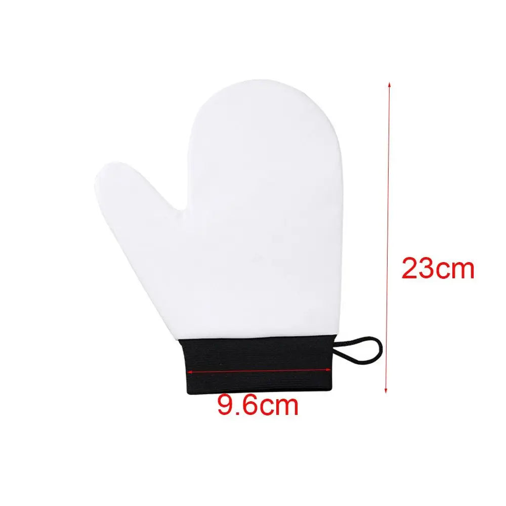 Leather Self-tanning Mitt Washable Quick Dry Tanning Glove Reusable Zpaxo