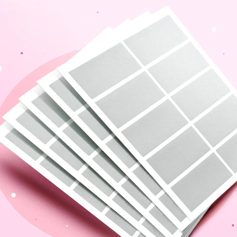 PVC Scratch-off Stickers Party Games Crafts Stationery Fun DIY