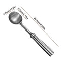 304 Stainless Steel Ice Cream Scoop Ball Digger Multifunctional Fruit Zpaxo one size