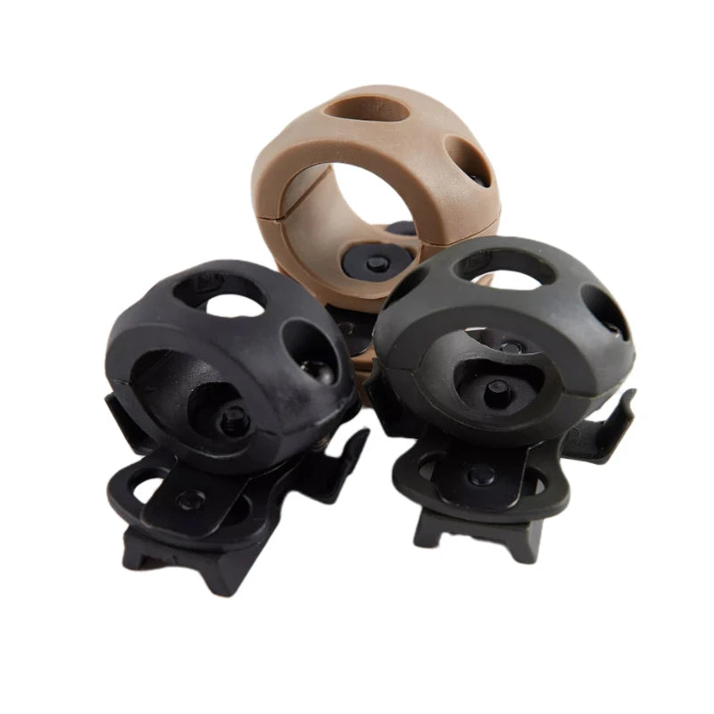 Helmet Special Lighting Flashlight Tactical Clamp Outdoor Sport
