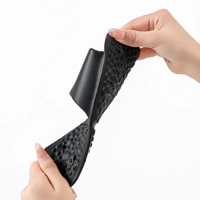 Women's Foldable Portable Summer Slippers Non Slip Quick Drying