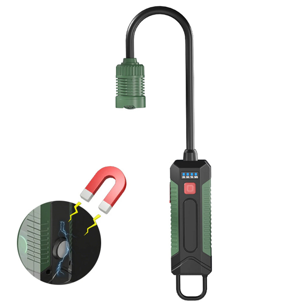 Magnetic Camping Flashlight Hook Magnet LED Lantern Waterproof