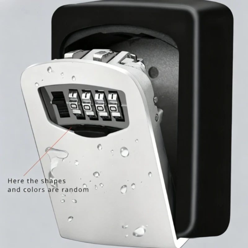 Ultra-secure Flip Key Safe Box Wall Mounted Storage Combination Lock