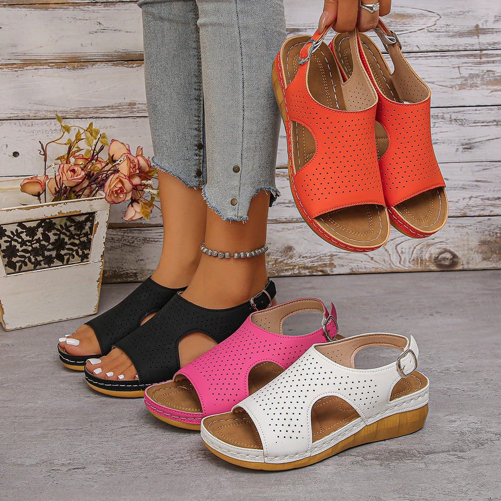 Women Wedges Sandals 2025 Platform Fashion Summer Casual Female Shoes Zpaxo