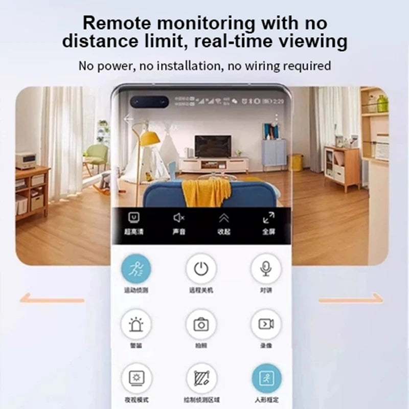 Mini 4K HD Camera Wifi Wireless Monitoring Security Protection Remote