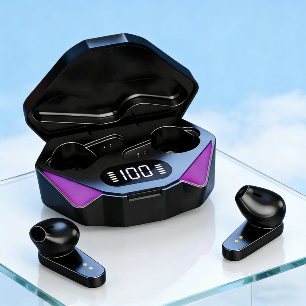 TWS Earphones Bluetooth Wireless Gamer Headphones 65ms Low Latency