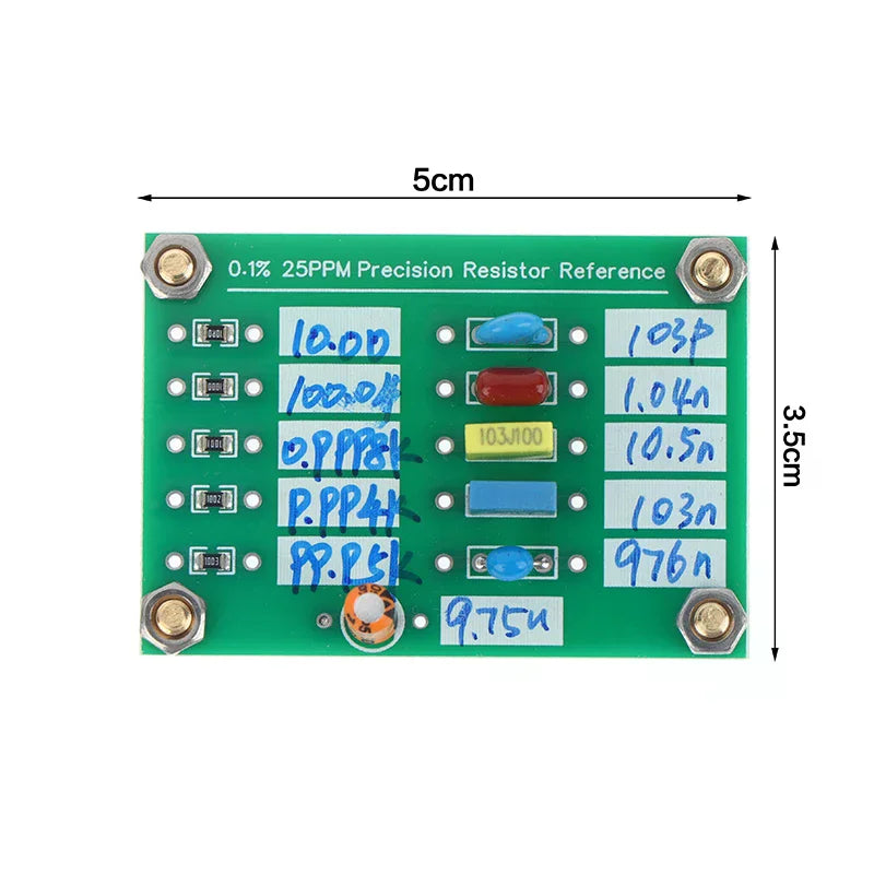 Precision Resistance Reference Resistor Capacitor Board Used AD584 Zpaxo