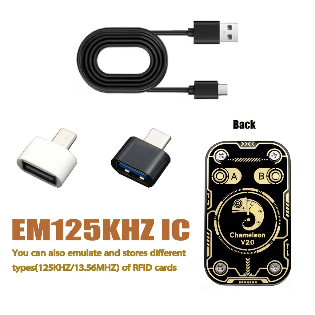 Chameleon Ultra Contactless Smart Card Emulator Compatible NFC Read Zpaxo
