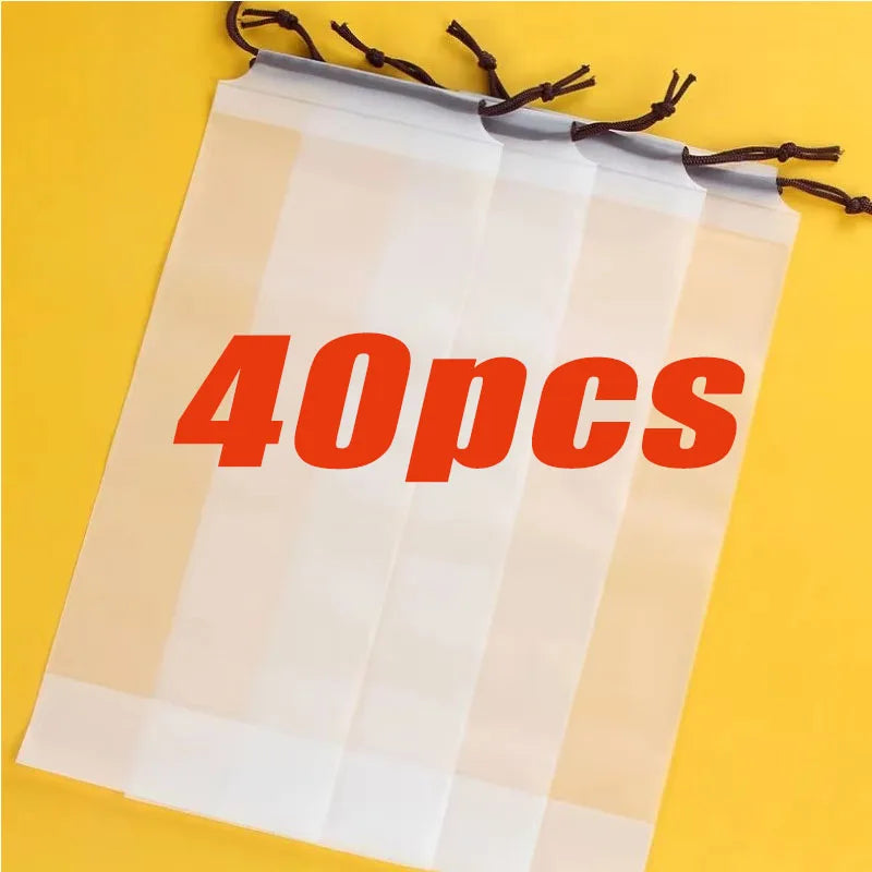 Waterproof Umbrella Storage Bags – Drawstring Cover, 5–40 Pack