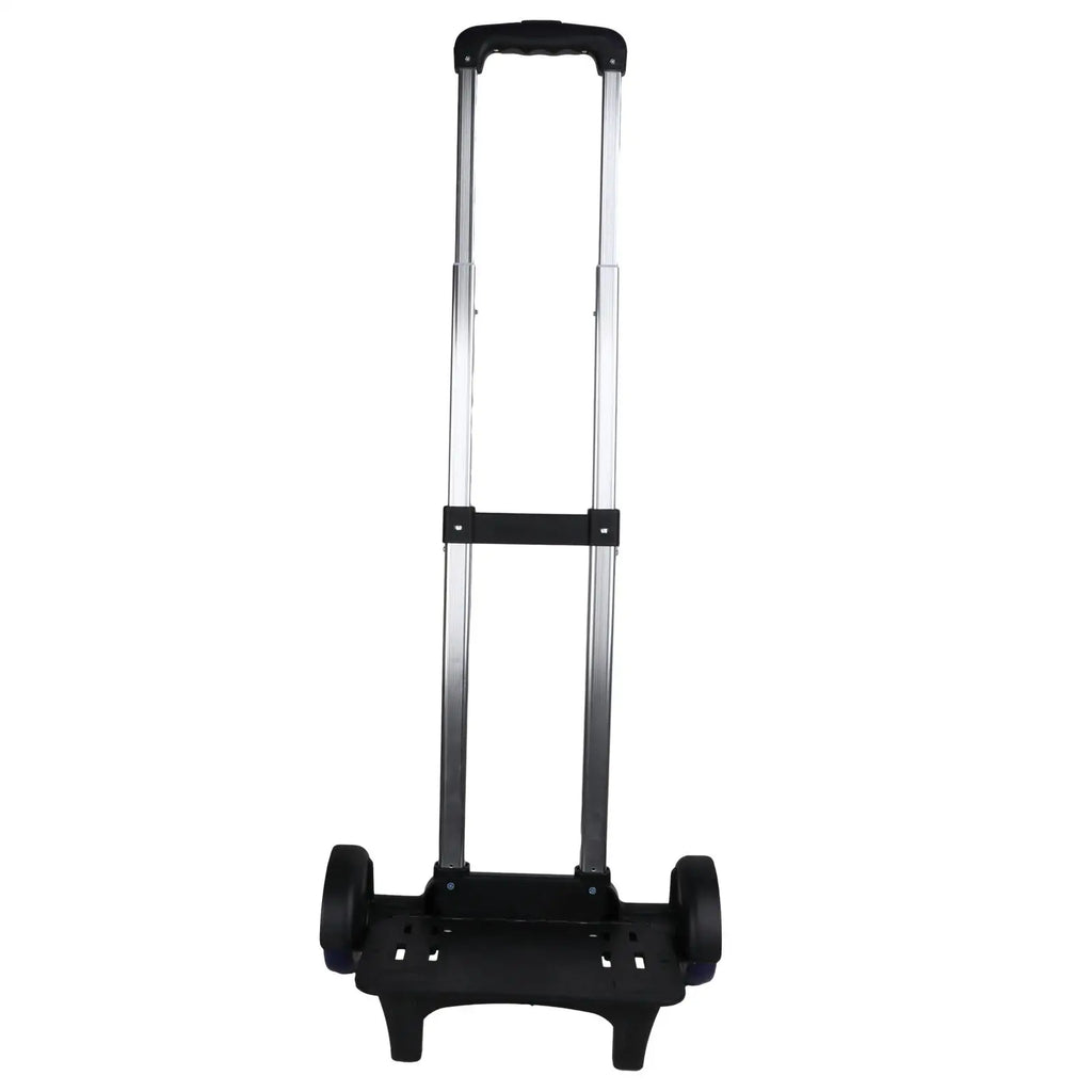 Backpack Trolley Compact Portable Wheeled Hand Trolley Roller Carrier Folding Wheeled Cart for Schoolbag Backpack Boxes Kids Zpaxo Men