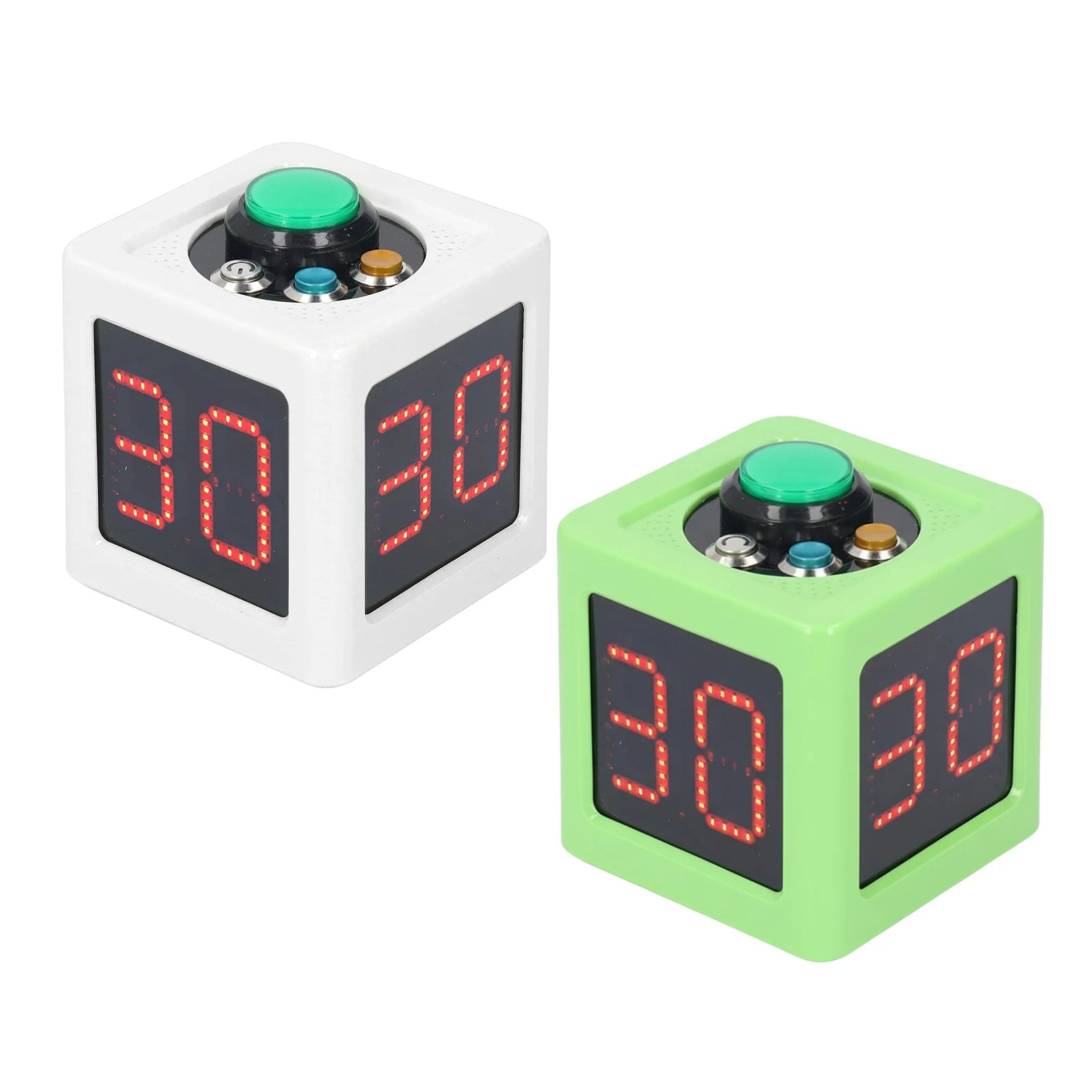 4 Sides Cube Timer Poker Shot Clock Digital Display 5-Level